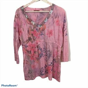 Flora top New with tags XL